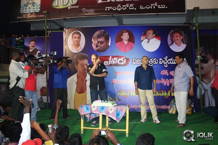 Yevadu-Movie-Success-Tour